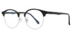 Zimco Eyeglasses Oxygen 6028 BLACK/SILVER