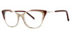 Vera Wang Eyeglasses V567 Khaki Scarlet/KH