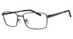 AirMag Eyeglasses AIRMAG A6256 Brown/C2