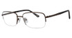 AirMag Eyeglasses AIRMAG A6258 Matte Brown/C2