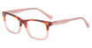 Lucky Brand Eyeglasses D724 Tortoise Pink
