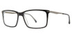 Vivid Eyeglasses BIG AND TALL 20 black/crystal