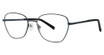 Modern Metals Eyeglasses Soothe navy
