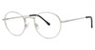 Modern Times Eyeglasses Thoughtful silver