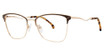 Modern Art Eyeglasses A609 mink/gold