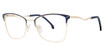 Modern Art Eyeglasses A609 navy/gold