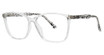 Modern Plastics II Eyeglasses Prepare crystal/black