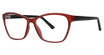 Modern Plastics I Eyeglasses Control cherry/black matte
