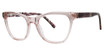 Genevieve Paris Design Eyeglasses Quentin rose marble
