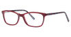 Elan Collection Eyeglasses 3043 Cranberry/Black