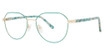 Elan Collection Eyeglasses 3429 Turquoise/Gold
