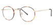 Parade Eyeglasses 1626 Matte Gold/Amber