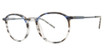 Vera Wang Eyeglasses V565 Navy Frosted Tortoise/NV