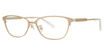 Vera Wang Eyeglasses VA47 Gold/YG