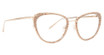 Badgley Mischka Eyeglasses Claudine Rose Gold/RSGD