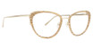 Badgley Mischka Eyeglasses Claudine Gold/GOLD