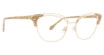 Badgley Mischka Eyeglasses Elayne Gold/GOLD