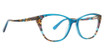 XOXO Eyeglasses Madeira Teal/TEAL