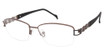 STEPPER Eyeglasses 50207 SI BROWN F019/BRN