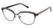 BETSEY JOHNSON Eyeglasses LUXE BLACK/BLK