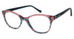BETSEY JOHNSON Eyeglasses SHIMMY TEAL/TEA