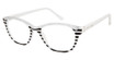 BETSEY JOHNSON Eyeglasses SHIMMY WHITE/WHT