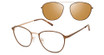 REVOLUTION Eyeglasses KEARNY BROWN/BRN