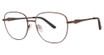 Gloria Vanderbilt Eyeglasses Gloria Vanderbilt M34 Dark Rose/251
