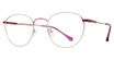 Global Optique Eyeglasses PB863 BURGUNDY