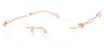 Line Art Eyeglasses XL 2147 Rose Gold/RG