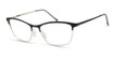 Eco Eyeglasses MAYA Black / Gold/BKGD