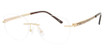 AirMag Eyeglasses AIRMAG A6371 Gold/C3