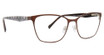 Vera Bradley Eyeglasses VB Paulina Mahogany Medallion/MAH