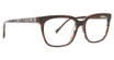 Vera Bradley Eyeglasses VB Blythe Mahogany Medallion/MAH