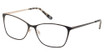 Lulu Guinness Eyeglasses L222 black/rosegold/BLK