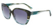 Anne Klein Eyeglasses AK7071 TEAL ANIMAL/320