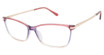 Lulu Guinness Eyeglasses L225 rose purple/ROS