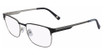 Marchon NYC Eyeglasses M-2013 BLACK/LIGHT GUNMETAL/001