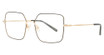 iota Eyeglasses Rihanna Black Gold/E9