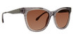 Badgley Mischka Eyeglasses Cherie Grey/GREY