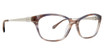 Badgley Mischka Eyeglasses Karolina Brown Horn/BRHN