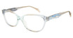 Diva Eyeglasses DI8133 Aqua-Cognac-Silver/103