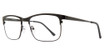 Affordable Designs Eyeglasses Zachary Black