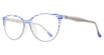 Zimco Eyeglasses Attitudes 53 Blue Stripe