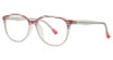 Zimco Eyeglasses Attitudes 53 Red Stripe