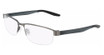 Nike Eyeglasses NIKE 8138 (071) BRUSHED GUNMETAL/BLACK/071