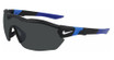 Nike Eyeglasses NIKE SHOW X3 ELITE DJ2028 (010) BLACK/GREY-SILVER FLASH/010