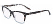 Calvin Klein Eyeglasses CK21501 AQUA TORTOISE/443