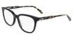 CK Jeans Eyeglasses CKJ21607 BLACK/ CHARCOAL TORTOISE/002