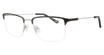 Konishi Eyeglasses KONISHI KF8604 Black/Silver/C1